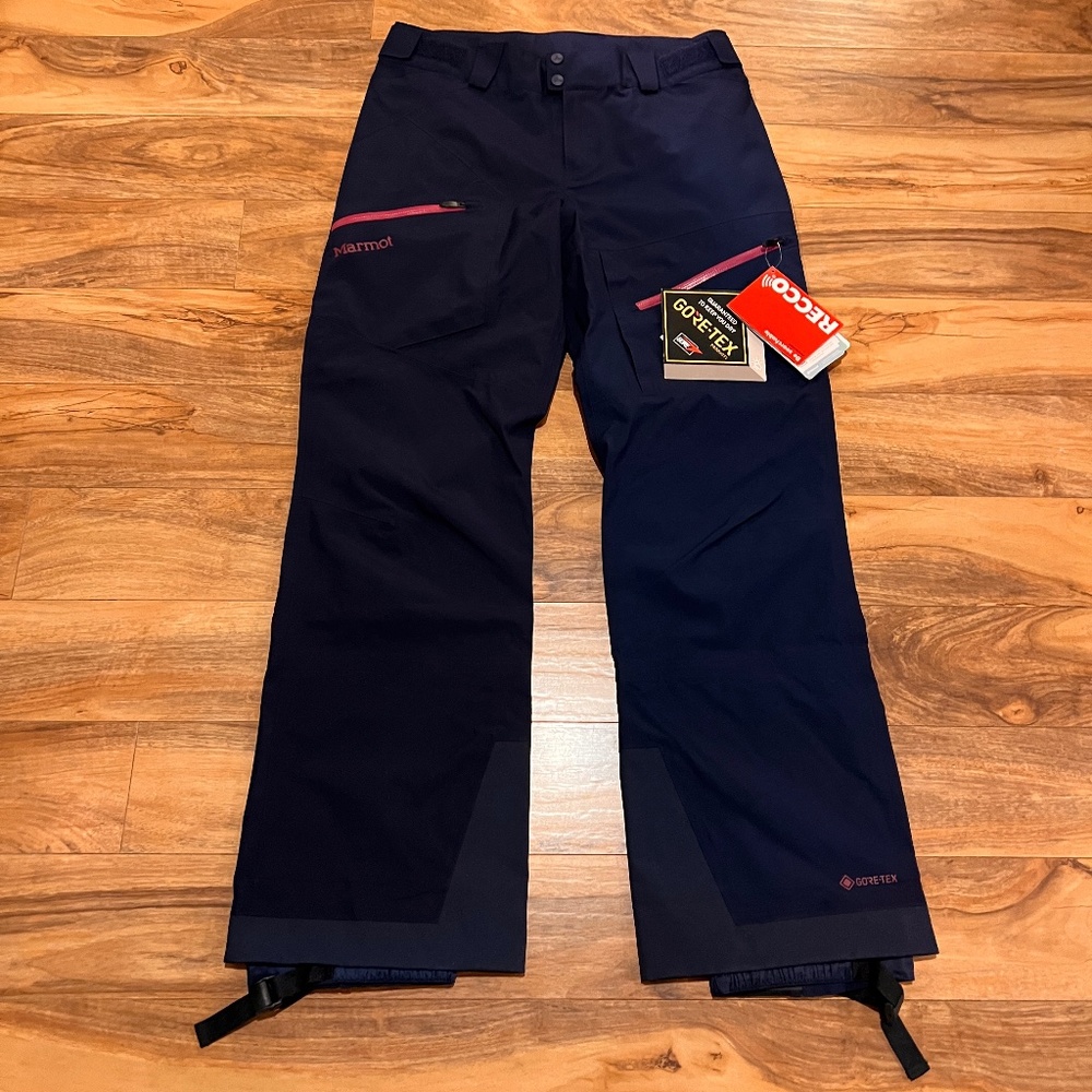 Marmot Women's JM Pro Ski Pants - Medium - Arctic Navy - New with tags